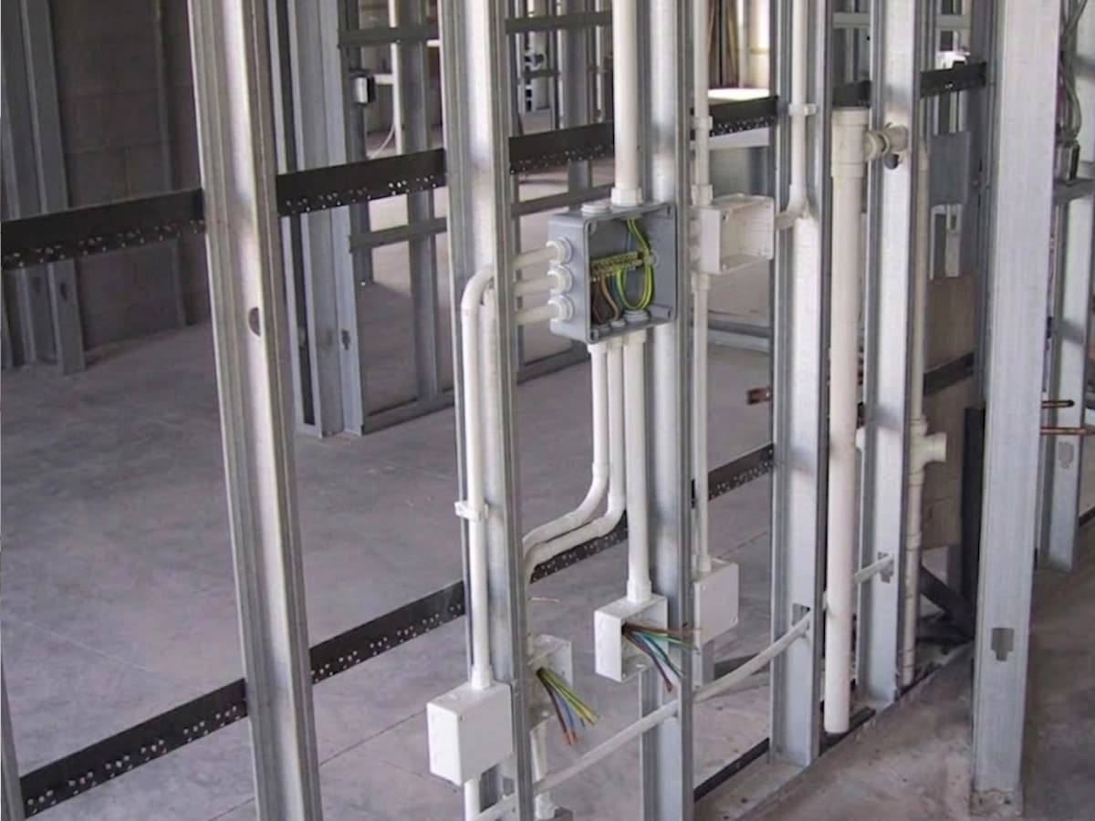 Commercial lighting installation by Cape Drywall fit-out team